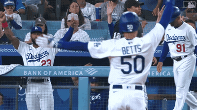 Dodgers Player Number 50 GIF