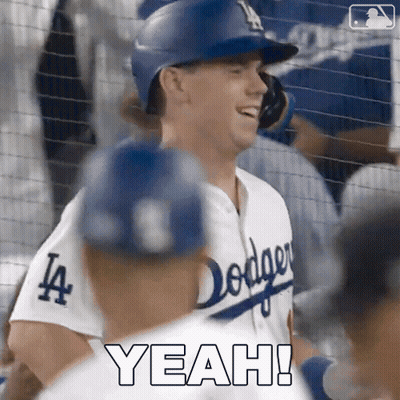 Dodgers Player Saying Yeah GIF