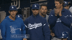 Dodgers Victory Celebration GIF