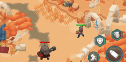 Dodging Gun Shooter Game GIF