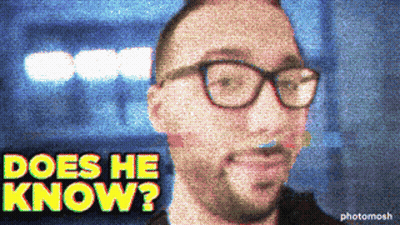 Does He Know GIF