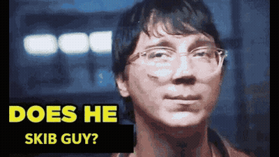 Does He Ski Guy GIF