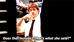 Does Include That's What She Said GIF