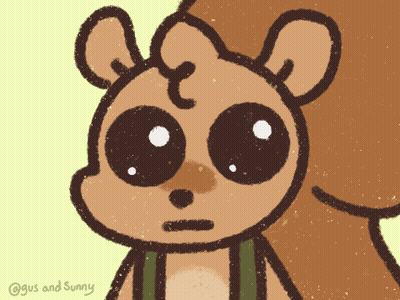 Dog And Fox Hugging Good Night GIF