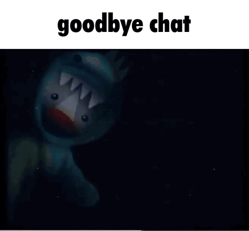 Dog And Penguin With Goodbye Chat GIF
