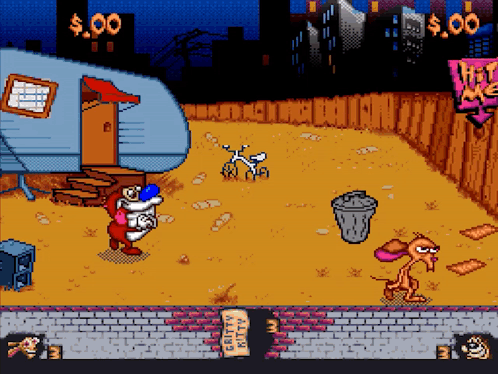 Dog And Trash Can With $5.00 Sign GIF