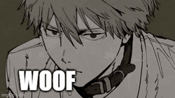 Dog Barking Anime Denji Woof GIF