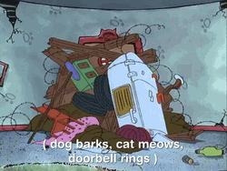 Dog Barking Cat Meows Sound GIF