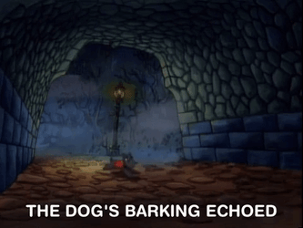 Dog Barking Sound Echoed GIF