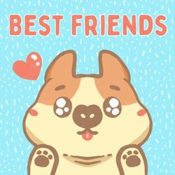 Dog Best Friendship Day GIF