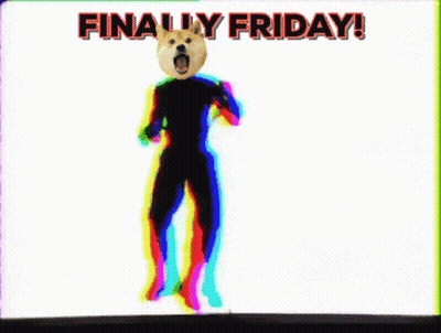 Dog Dancing Finally Friday GIF