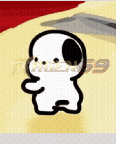 Dog Drawing With Number 59 GIF