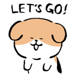 Dog Gag Sticker GIF