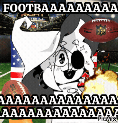 Dog Holding Football Saying Footbaaaaaaa GIF