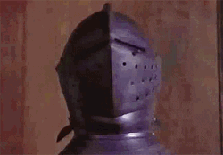 Dog In A Knight Costume GIF
