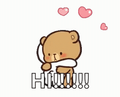 Dog Laying On Blanket Saying Hi My Love GIF