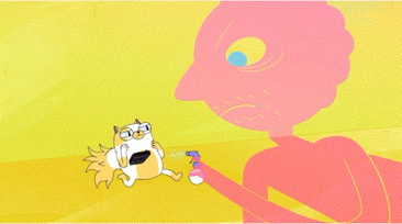 Dog Lying On Floor With Remote GIF