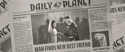 Dog Man Krypto Being Jealous GIF