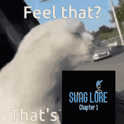 Dog Next To Swag Lore Chapter 1 Logo GIF