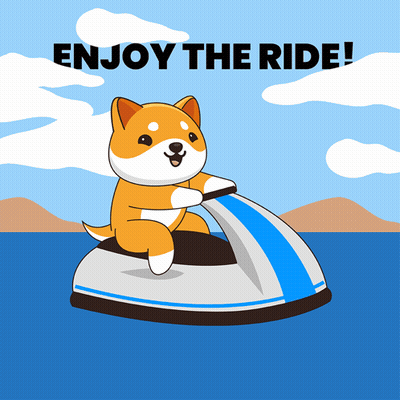 Dog Riding Jet Ski Enjoy The Ride GIF