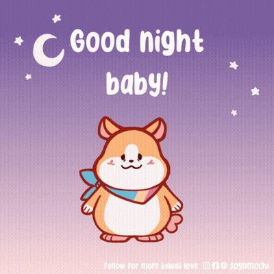 Dog Saying Good Night Baby GIF