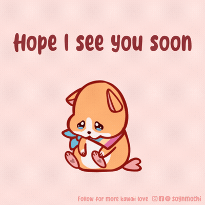 Dog Saying Hope I See You Soon GIF