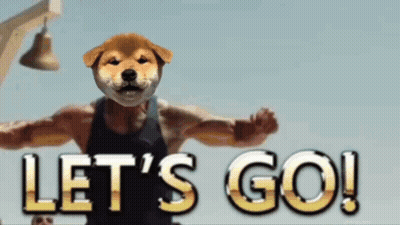 Dog Saying Let's Go GIF
