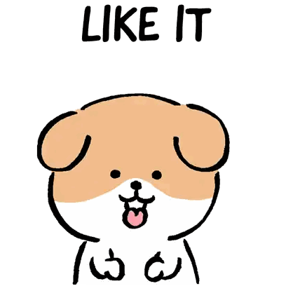 Dog Sticking Tongue Out Like Sticker