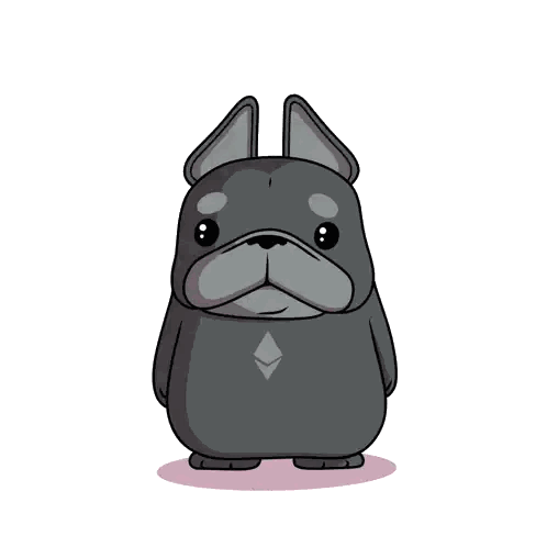 Dog With Perfect Text Sticker