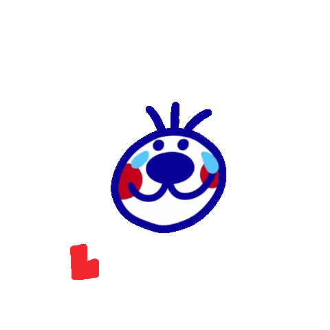 Dog With Tears Saying LMFA Sticker