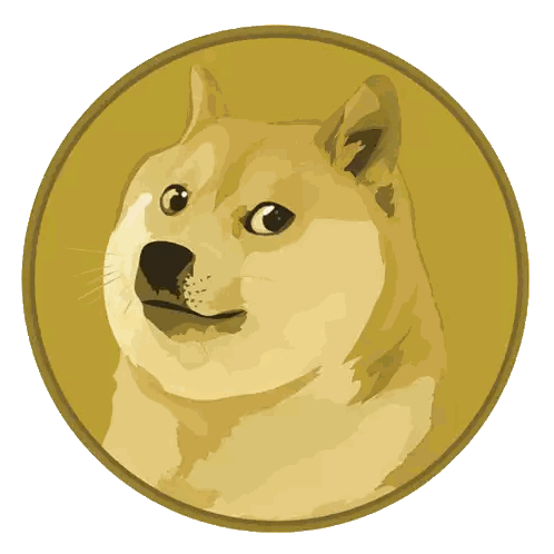 Doge Coin With Dog Sticker