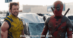 Dogpool Disney Brought Him Back GIF