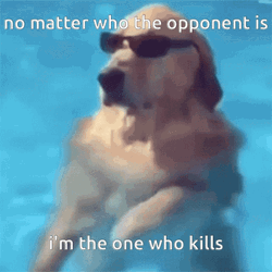 Dogpool I'm The One Who Kills GIF