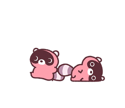 Doguri Dragging Itself By The Tail GIF