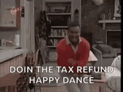 Doin The Taxes Refund Happy Dance GIF