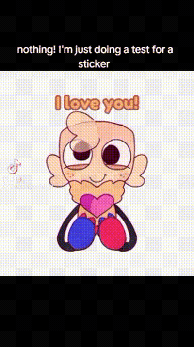 Doing A Sticker Test GIF