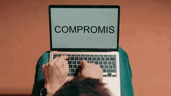 Doing Fast Typing Using Laptop GIF