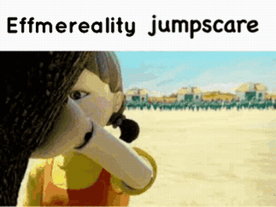 Doll Effmereality Jumpscare GIF
