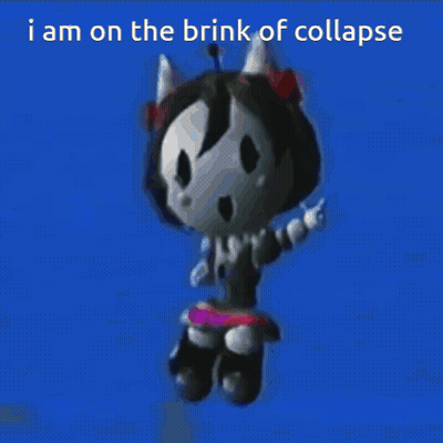 Doll I Am On The Brink Of Collapse GIF