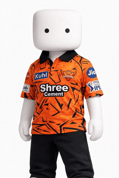 Doll In Orange Shirt Saying Shree Cement GIF