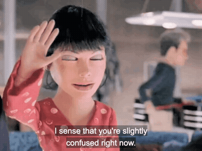 Doll Saying I Sense That You Are Slightly Confused Right Now GIF