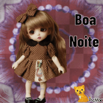 Doll With Boa Noite GIF