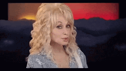 Dolly Parton Winking GIF