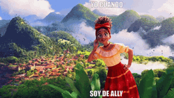 Dolores Madrigal Dancing At Mountains GIF