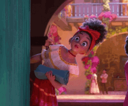 Dolores Madrigal Hiding Away GIF