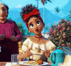 Dolores Madrigal Looks Confused GIF