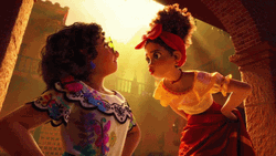 Dolores Madrigal Scolding Mirabel GIF