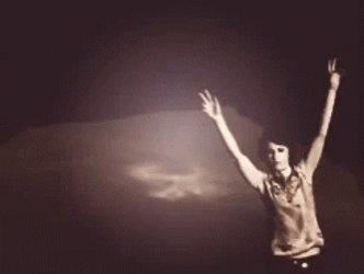 Dolores Oriordan Peace Sign GIF