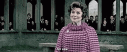 Dolores Umbridge For Now GIF