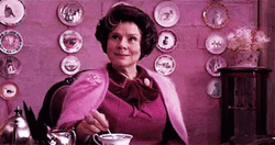 Dolores Umbridge Stirring Coffee GIF